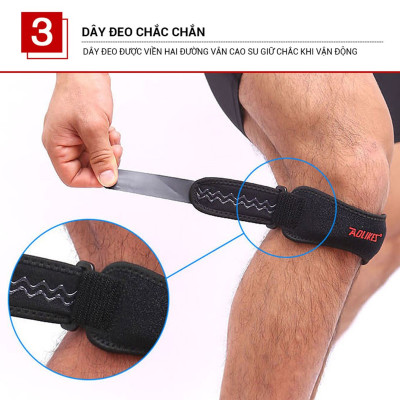 Đai bảo vệ hỗ trợ xương bánh chè đầu gối AOLIKES A-7920 Sport patella belt