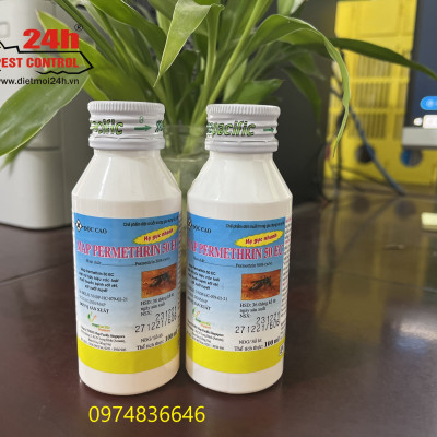 Combo 3 chai thuốc diệt muỗi Map permethrin 50EC 100ml