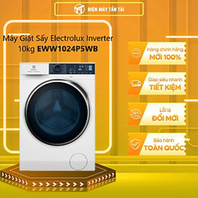 Máy Giặt Sấy Electrolux EWW1024P5WB - 10kg - Hàng Chính Hãng