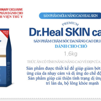 Thức ăn chăm sóc da lông cho chó PREMIUM DR. HEAL SKIN CARE 1.6kg