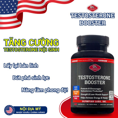 Testosterone Booster Olympian Labs hộp 60 viên tăng cường sinh lý cải thiện sức khỏe nam giới