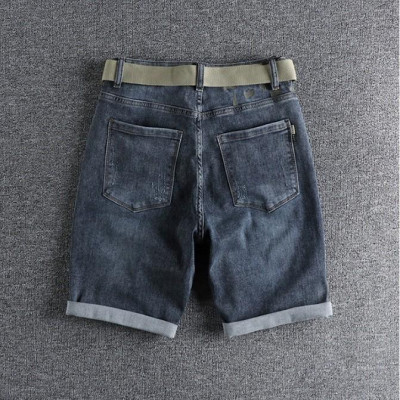 Quần short jean phong cách Retro