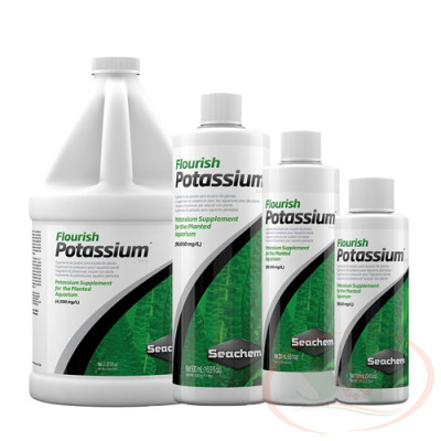 Phân nước Seachem Flourish Potassium 100ml, 250ml, 500ml bổ sung kali kích rễ dưỡng thân cây thủy sinh