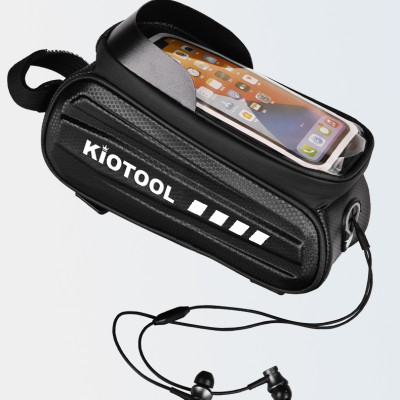 Túi treo sườn xe đạp vỏ cứng chống nước Kiotool đựng điện thoại