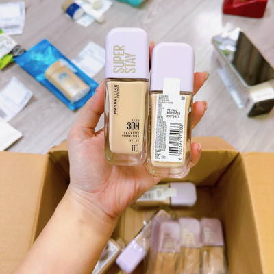 Kem Nền Bắt Sáng, Che Phủ Siêu Nhẹ Mặt Maybelline Superstay Lumi Matte 35ml