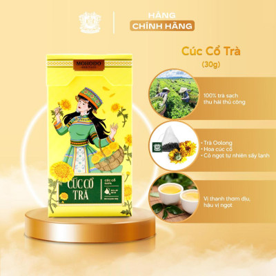 Cúc Cổ Trà Túi Lọc Mohodo Giúp Giải Nhiệt Cơ Thể - Hộp 30G
