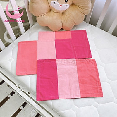 Vỏ áo gối nằm cho bé Katina House, vải cotton cara mềm mát đắp nhiều họa tiết dễ thương