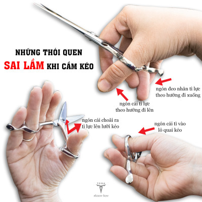 Kéo cắt tóc TORA NB-260