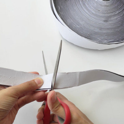 Miếng dán xé có keo bản 2.5cm, velcro tape/ khóa nhám (1 set)