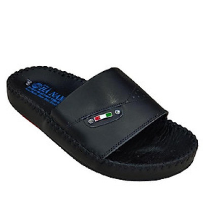 Dép Nam Quai Ngang Da Bò Thật TiTi ĐÔ Cao Cấp DNA2078d