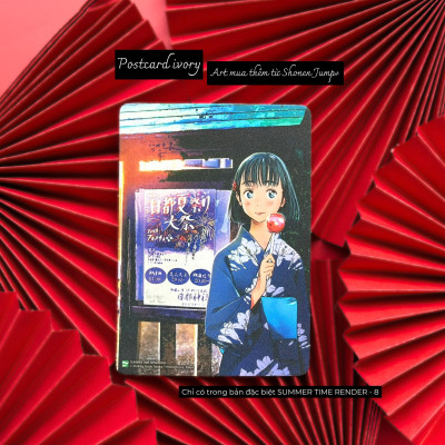 Sách - Summer Time Render - Vòng Lặp Mùa Hè - Tập 8 - Light, Camera, Action - Bản Đặc Biệt - Tặng Kèm Card Hồ Sơ Nhân Vật