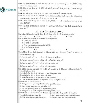 Sách Trắc Nghiệm Chuyên Đề Toán Lớp 10 (Biên Soạn Theo Chương Trình GDPT Mới)