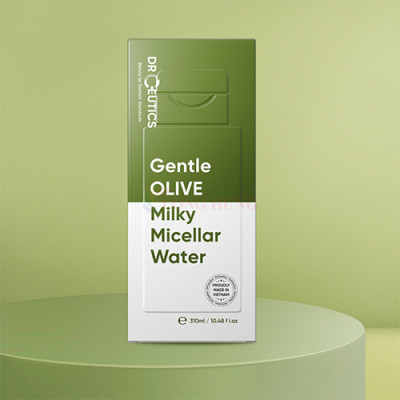 Nước tẩy trang DrCeutics Gentle Olive Milky Micellar Water (310ml) - Hàng chính hãng