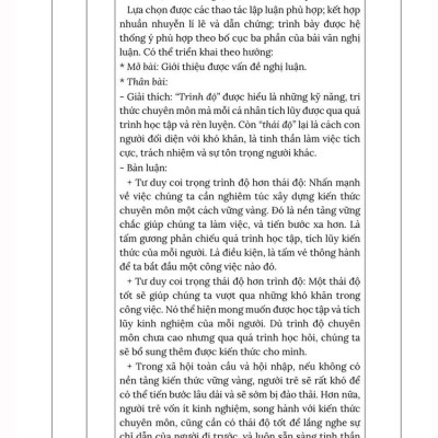 Sách - Rèn kỹ năng xử lí và Chuyên sâu Luyện đề Môn Ngữ văn - Thi Tốt nghiệp THPT Chương trình GDPT 2018 (Cô Trần Thùy Dương)