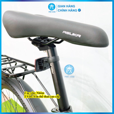 XE ĐẠP ĐỊA HÌNH ASUKA BÁNH 26 inch KHUNG NHÔM