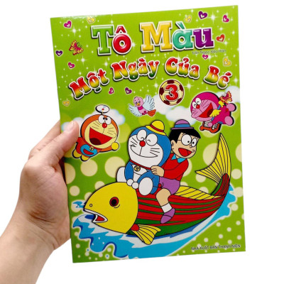 Sách - Tô Màu - Một Ngày Của Bé - Tập 4 (Tái Bản)