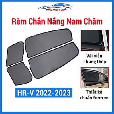 Rèm che nắng nam châm Honda HRV HR-V 2022-2023 chắn nắng tốt, lắp đặt đơn giản, tiện lợi