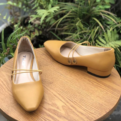 Giày nữ 1 phân hot trend  trẻ trung năng động 21018