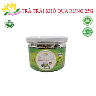 TRÀ TRÁI KHỔ QUA RỪNG HŨ 25G - HƯƠNG SEN VIỆT