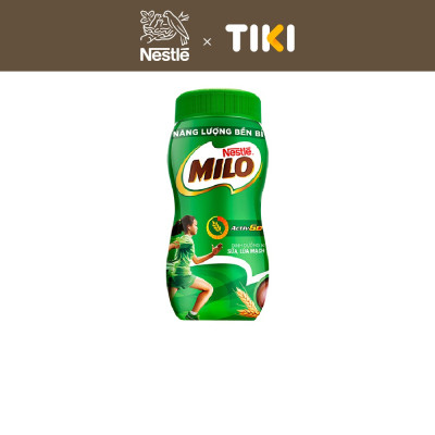 Sữa lúa mạch Nestlé MILO Nguyên chất 400g (hũ nhựa) - Giao mẫu ngẫu nhiên
