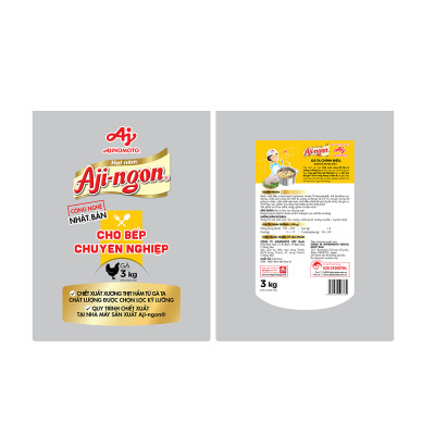 Gói Hạt Nêm Aji-ngon® Gà 3kg/Gói