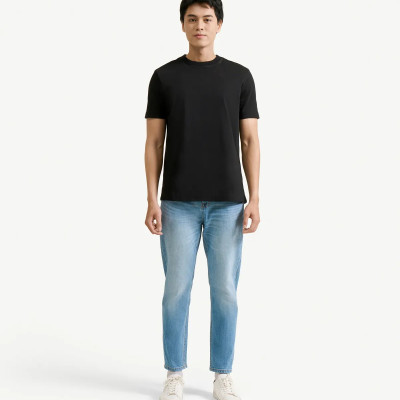 Áo thun nam ngắn tay S Cafe trơn (Coffee Lover series 4) Form Fitted - ROUTINE 10F24TSS002 | LASTORE MENSWEAR