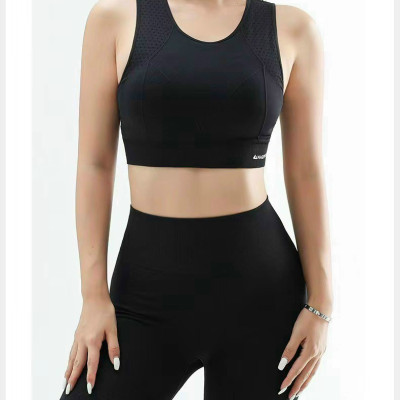 Đồ Tập Yoga Gym Nữ Dệt Kim Có Đệm Chống Sốc Ngực