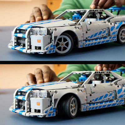 Đồ Chơi Lắp Ráp Xe Đua Nissan Skyline GT-R (R34) LEGO TECHNIC 42210 (1410 chi tiết)