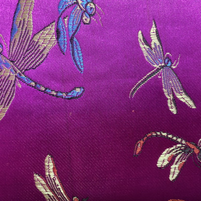 Túi – Ví Vải MINI đựng đồ cá nhân – Karibon - Gấm Hồng Cánh Sen 