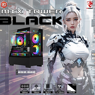 CASE MAGIC MIX TOWER (M-ATX) - Hàng chính hãng