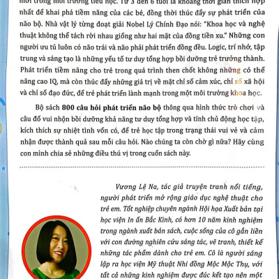 Giáo Dục Sớm Phát Triển Trí Não - 800 Câu Hỏi - Bồi Dưỡng Khả Năng Tập Trung