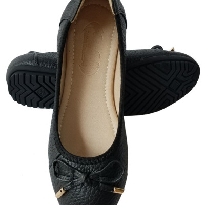 Giày Búp Bê Nữ Da Bò BIGGBEN Cao Cấp BB106