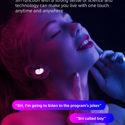 CINCATDY Tai Nghe Bluetooth V5.0 Earbuds Gaming Headphone True Wireless Headset S6 - Hàng Chính Hãng