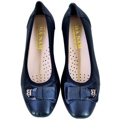 Giày Nữ Búp Bê Da Bò Thật HÀ NAM Cao Cấp BBN2028