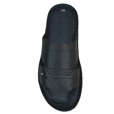 Dép Bít Mũi Nam Da Bò Thật TiTi ĐÔ Cao Cấp GSB2088d