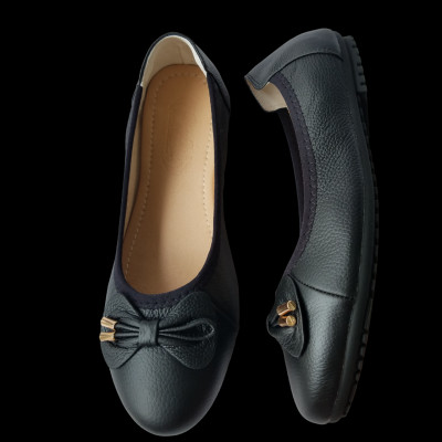 Giày Búp Bê BIGGBEN Da Bò Thật Cao Cấp BB29