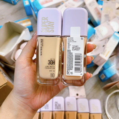Kem Nền Bắt Sáng, Che Phủ Siêu Nhẹ Mặt Maybelline Superstay Lumi Matte 35ml