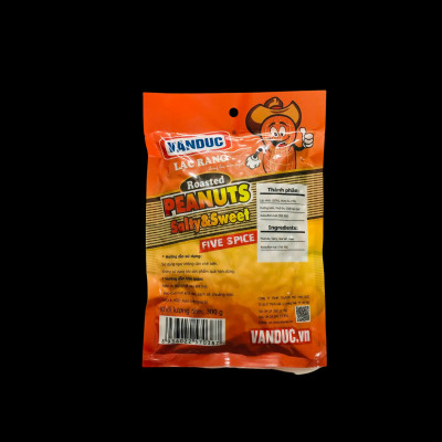 Lạc rang húng lừu mặn ngọt Vạn Đức gói 300g