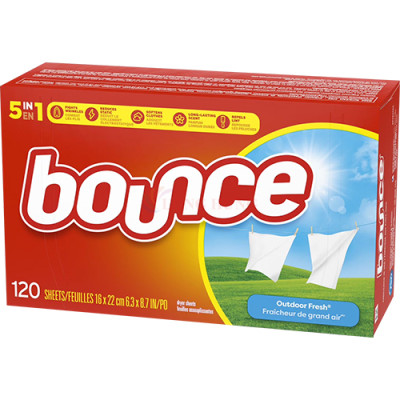 Giấy thơm quần áo Bounce Sheets (120 tờ) - Hàng chính hãng