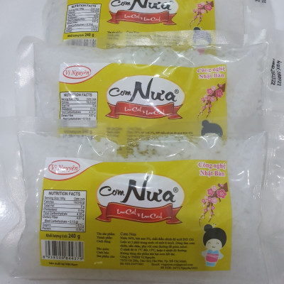 Combo 6 Gói Cơm Nưa Vị Nguyên Das Keto 240g