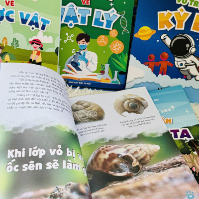 Sách- Những bí ẩn về Động Vật trong bộ Sách 10 Vạn Câu Hỏi Vì Sao - Tủ sách Em yêu Khoa học (Phiên bản mới nhất)
