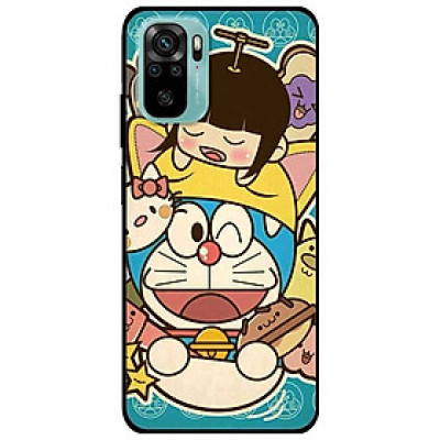 Ốp lưng dành cho Xiaomi Mi Note 10 mẫu Mèo Máy Nháy Mắt