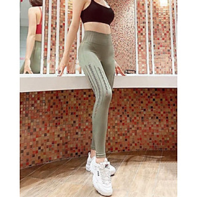 Quần Dài Nữ Legging Thể Thao Lưng Cao Gen Bụng Xịn Xò