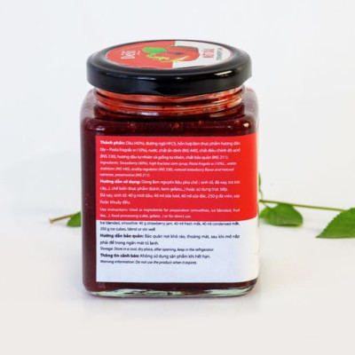Mứt dâu pha chế Déli - hủ 350ml