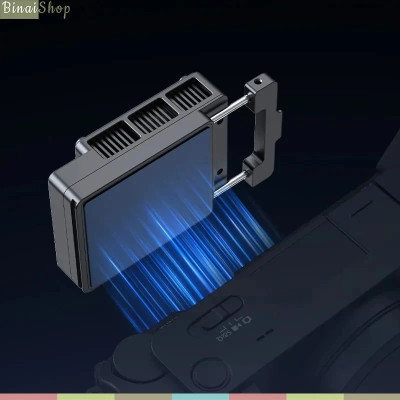 Ulanzi CU01 - Bộ Quạt Tản Nhiệt Di Động 3 Cấp Độ, Tích Hợp Pin Dành Cho Máy Ảnh DSLR - Hàng chính hãng