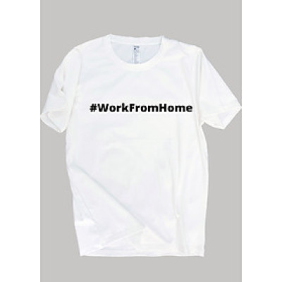 Áo thun nam nữ 80% Cotton White12