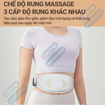 ￼Máy Massage Bụng Tan Mỡ EMS BEAME BM-B48