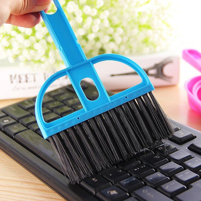 Dụng cụ vệ sinh nhà cửa thông minh 2 trong 1, chổi quét dọn mini kèm đồ hốt rác giúp dọn sạch bụi bám trên máy tính, góc tủ, cửa sổ,...PaKaSa - giao màu ngẫu nhiên