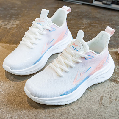 Giày thể thao nữ, giày chạy bộ đế êm nhẹ, thoáng khí đế cao su đúc, chống trơn trượt hạn chế mòn  – GNU2082