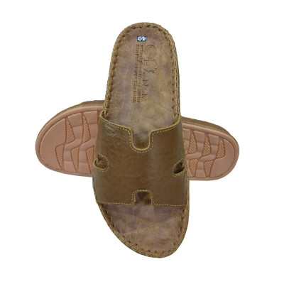 Dép Nam Quai Ngang Da Bò Thật TiTi ĐÔ Cao Cấp DNA2210